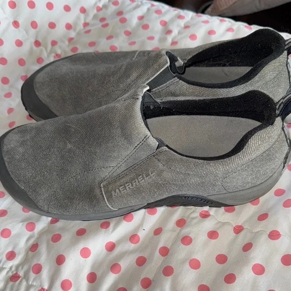 Merrell Gray Slip-On Loafers - Picture 1 of 8